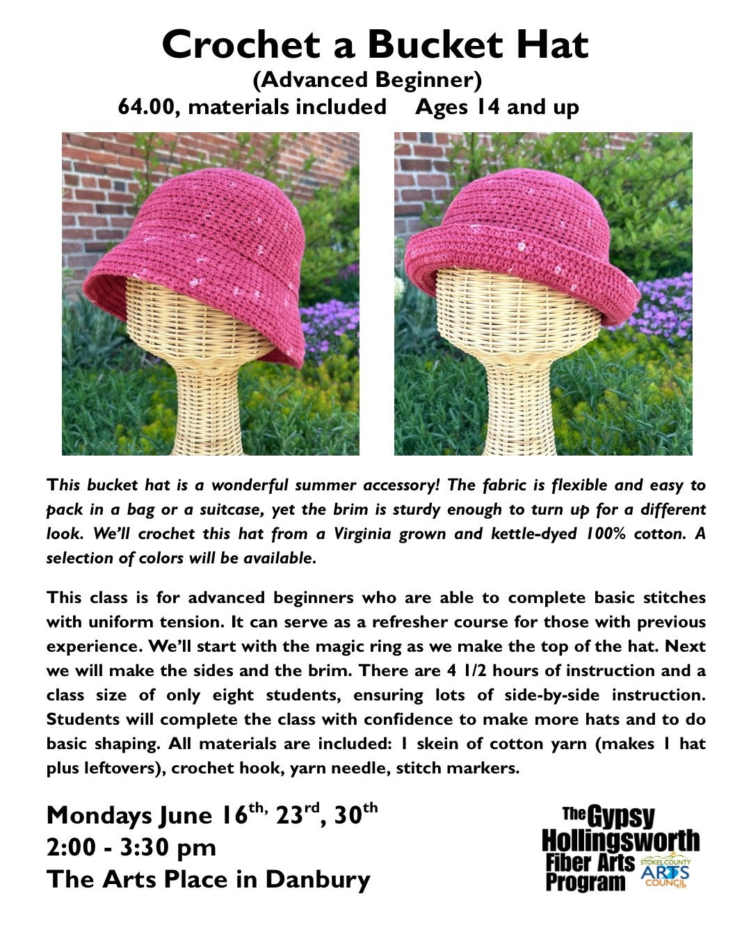 Hat Tutorial Crochet June Sun Hat Summer Days Sunhat Crochet Pattern